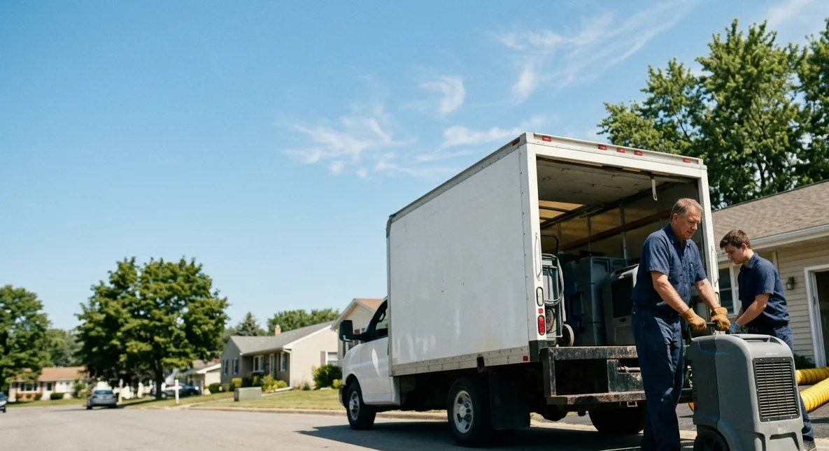 Water Damage Cleanup in Deerfield, WI near me